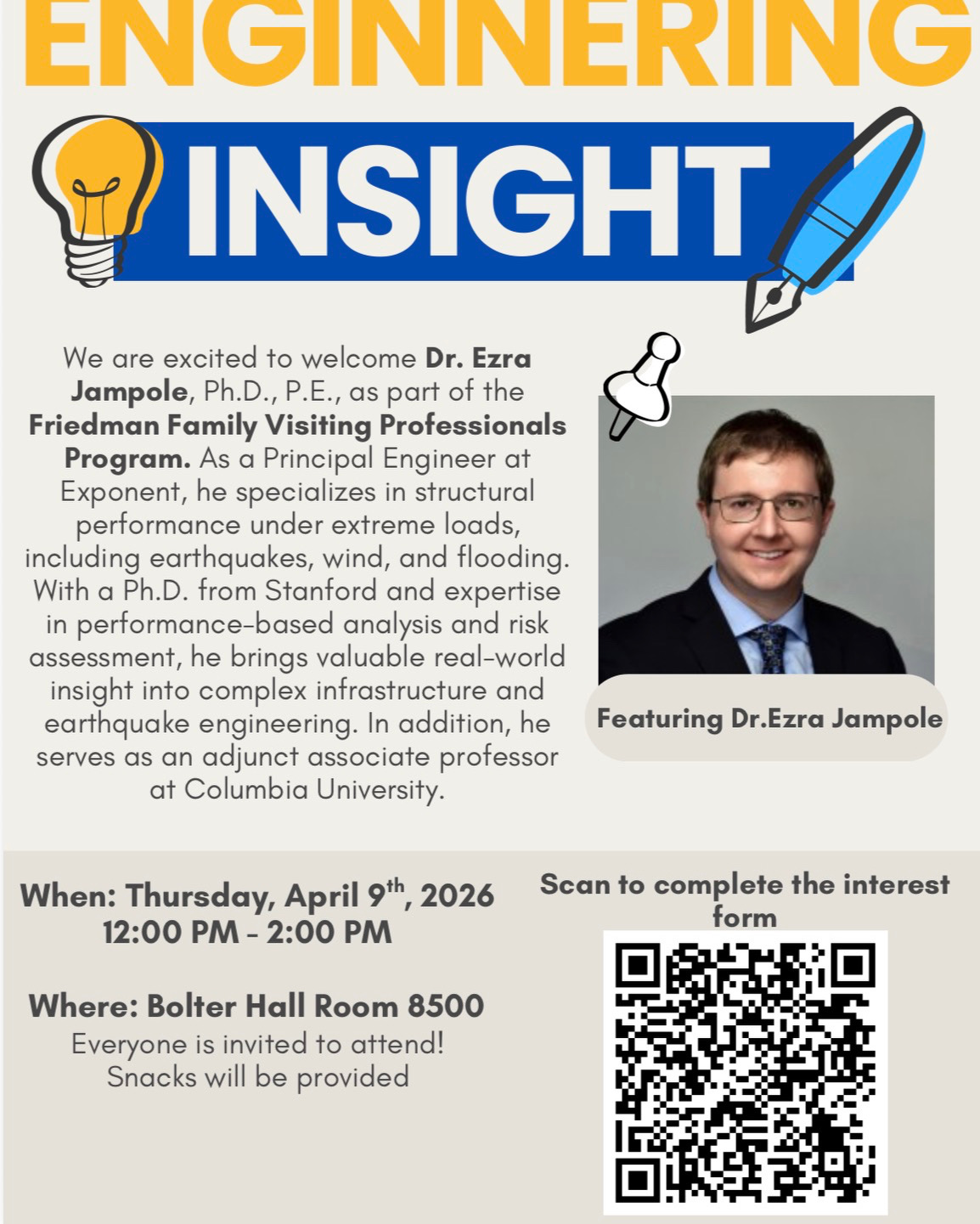 EERI-SEAOSC Friedman Family Visit Event