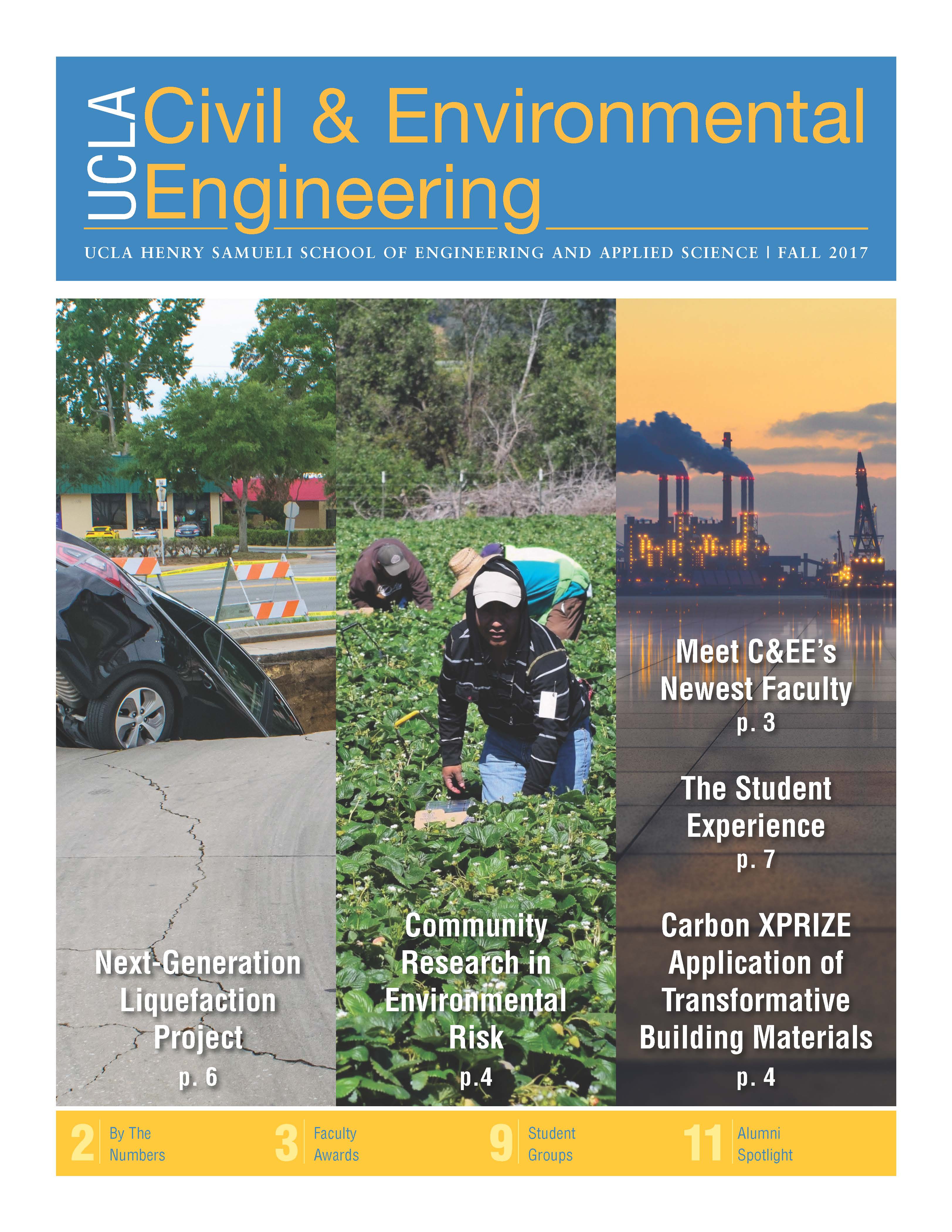  2017 Civil Engineering Newsletter cover