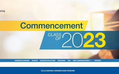 2023 UCLA Samueli Commencement Awards and Honors (Civil and Environmental Engineering)