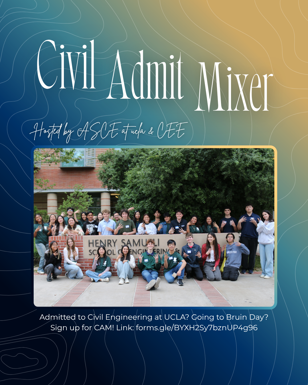 ASCE Civil Admit Mixer