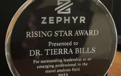 UCLA Transportation Scholar Tierra Bills Receives 2023 Zephyr Rising Star Award