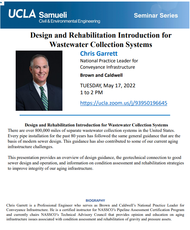 CEE 200 Seminar: Chris Garrett