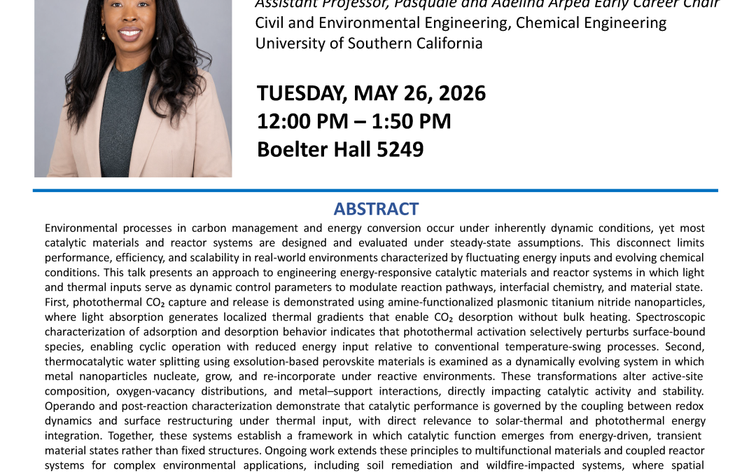 CEE 200 Seminar Flyer_Dr. Kandis Leslie Gilliard-AbdulAziz