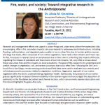 CEE Seminar: Dr. Alicia Kinoshita