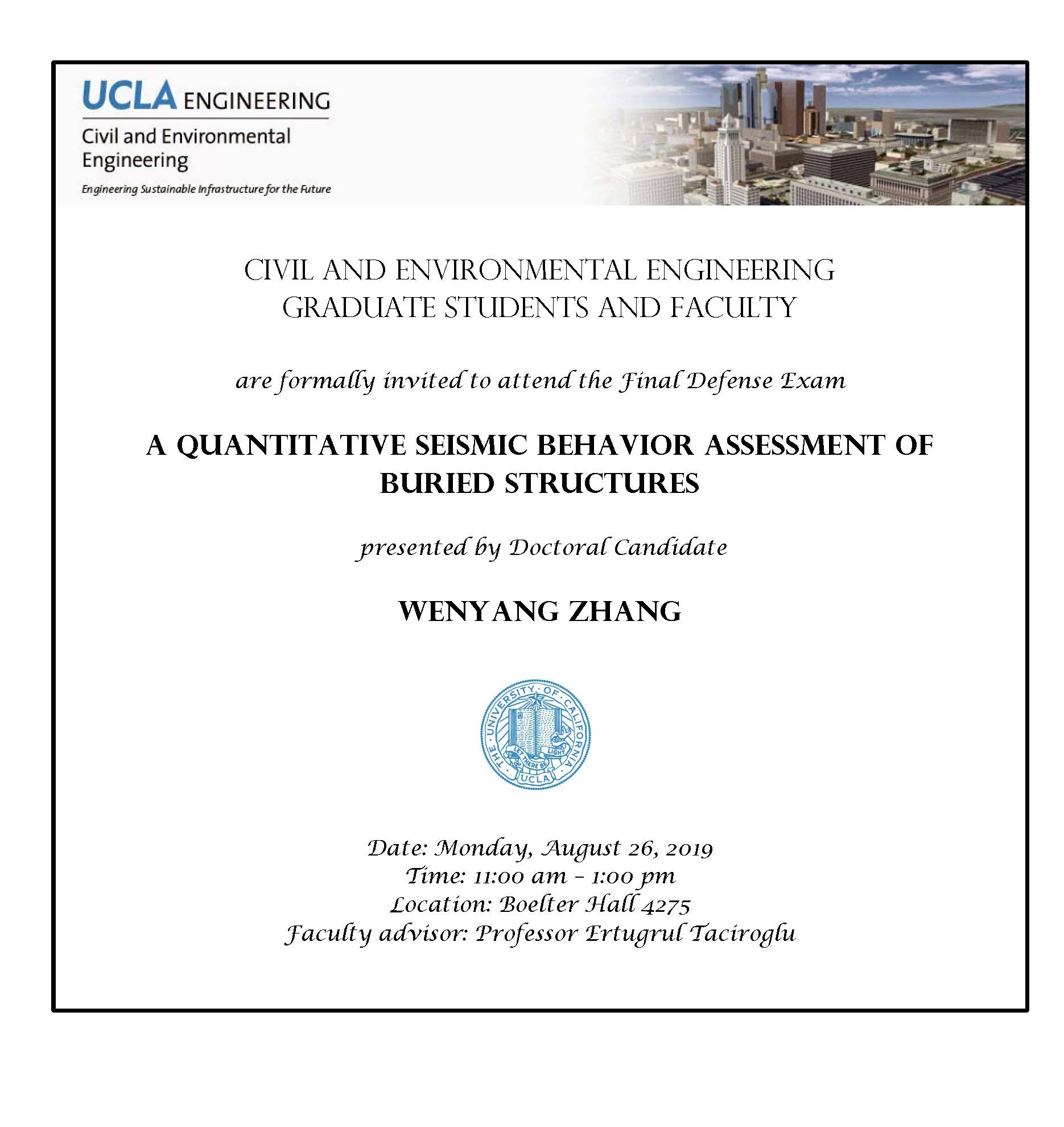 Defense Exam - Wenyang Zhang