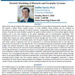 CEE Seminar: Dr. Estéfan Garcia