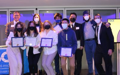 UCLA Civil and Environmental Engineering Students Receive Multiple ASCE Scholarships