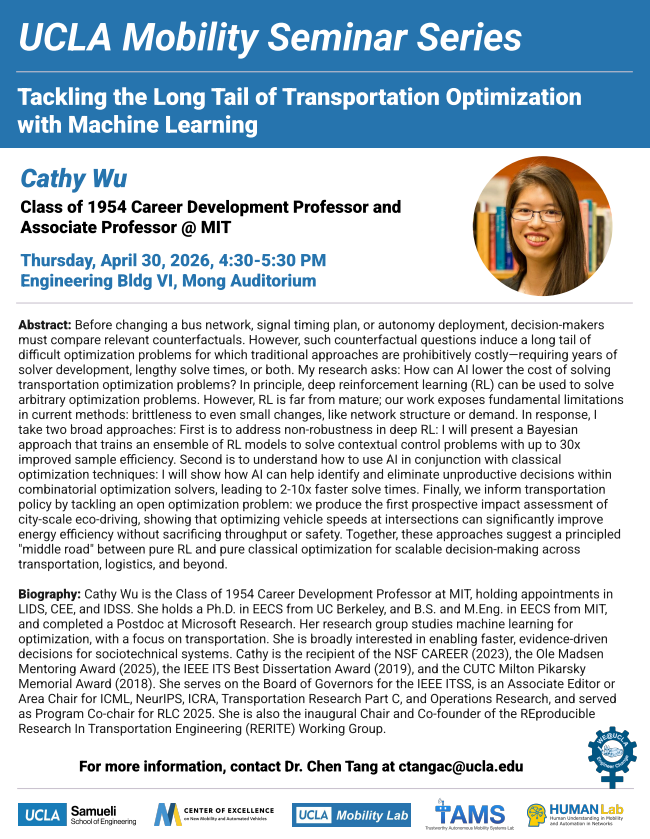 UCLA Mobility Lab Seminar Series