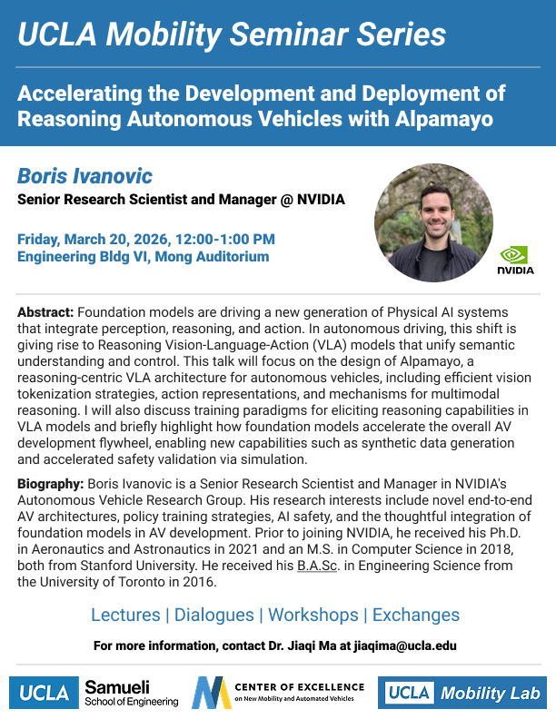 CEE Mobility Lab Seminar Series