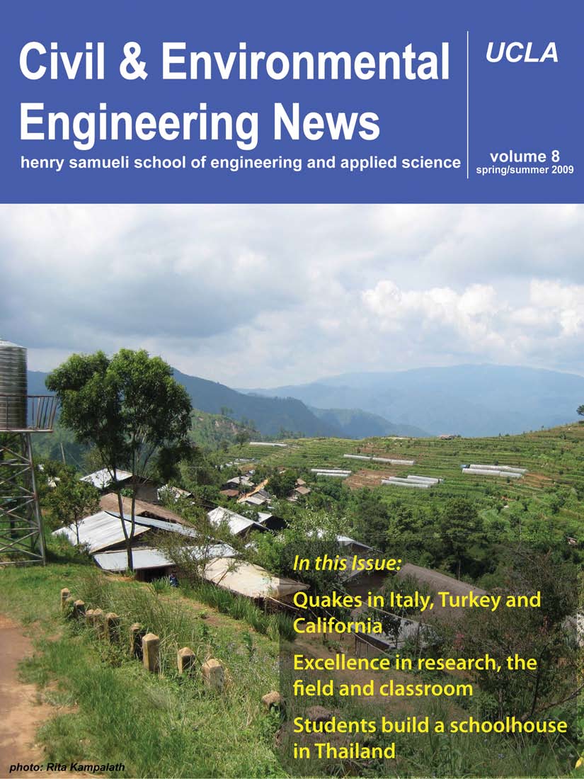  2009 Spring/Summer Civil Engineering Newsletter cover
