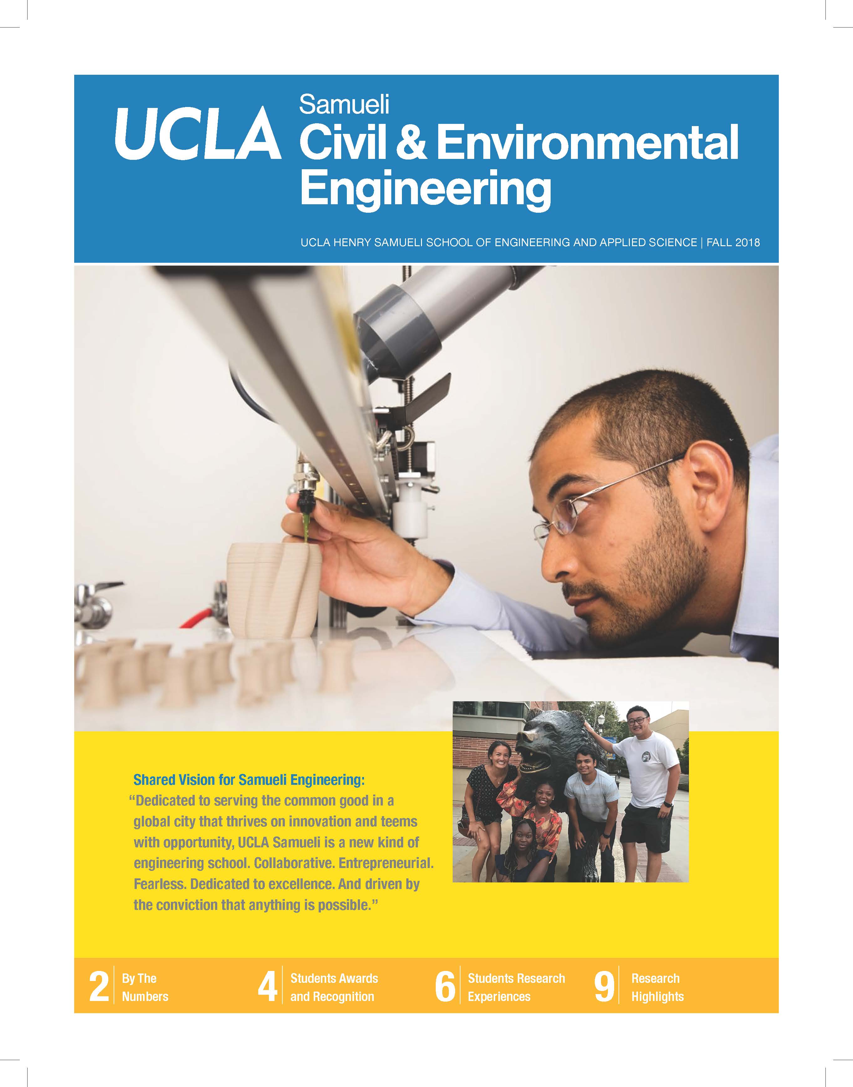 2018 Civil Engineering Newsletter cover