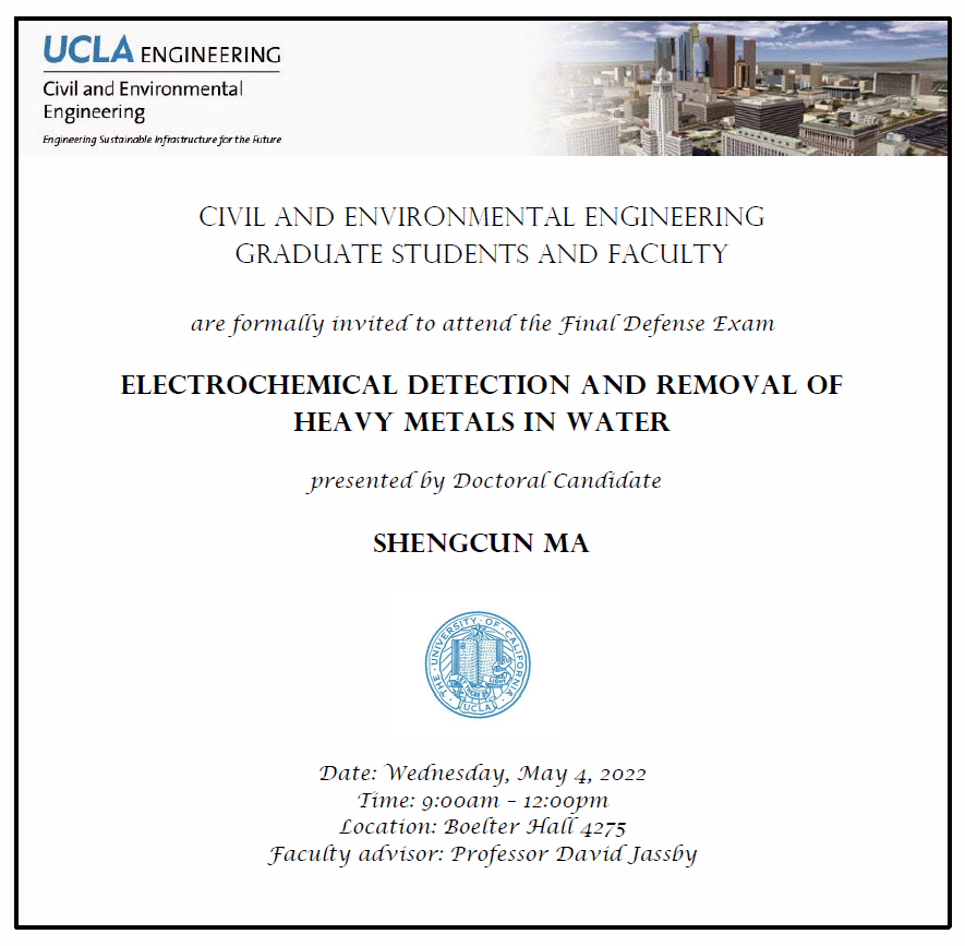 Defense Exam: Shengcun Ma