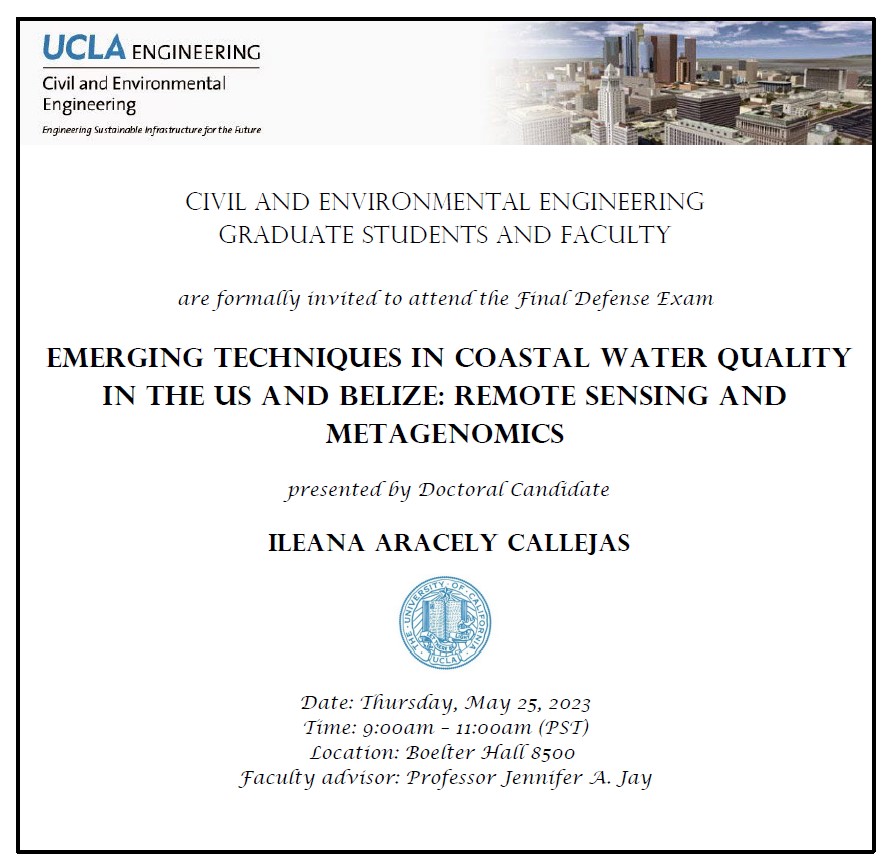 Defense Exam: Ileana Aracely Callejas