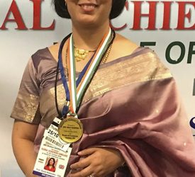 Professor Shaily Mahendra receives major international honor