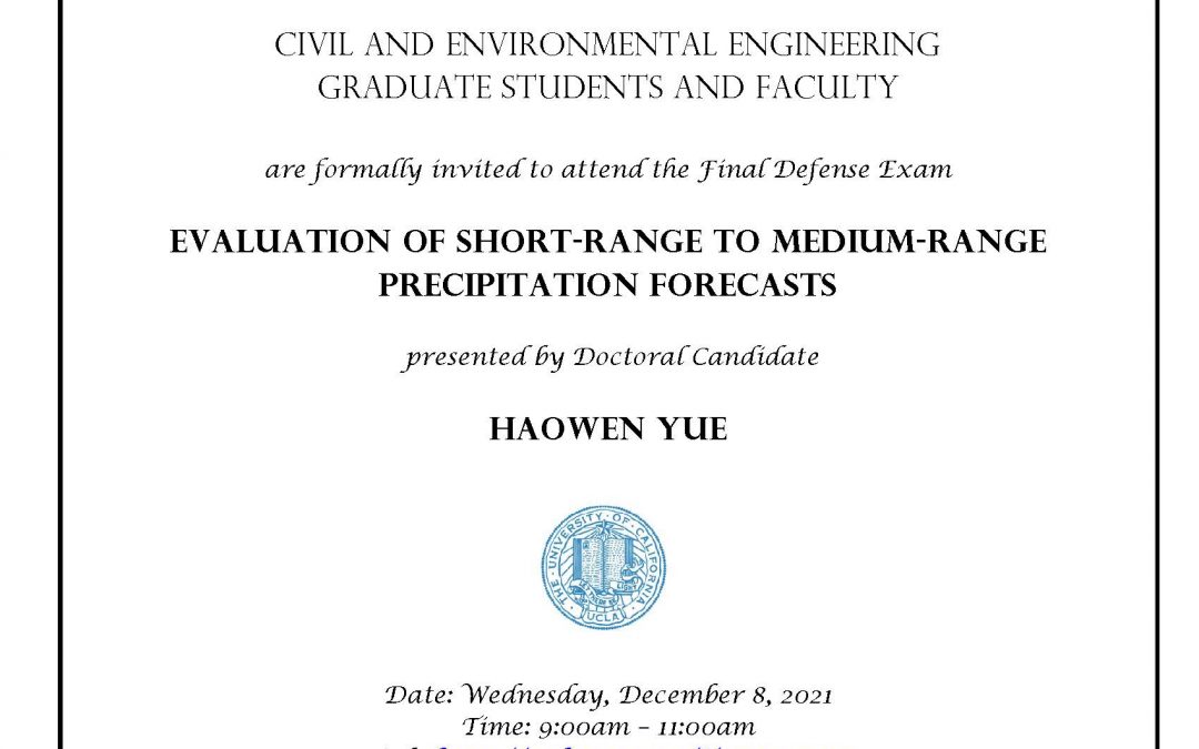 Haowen Yue defense flyer