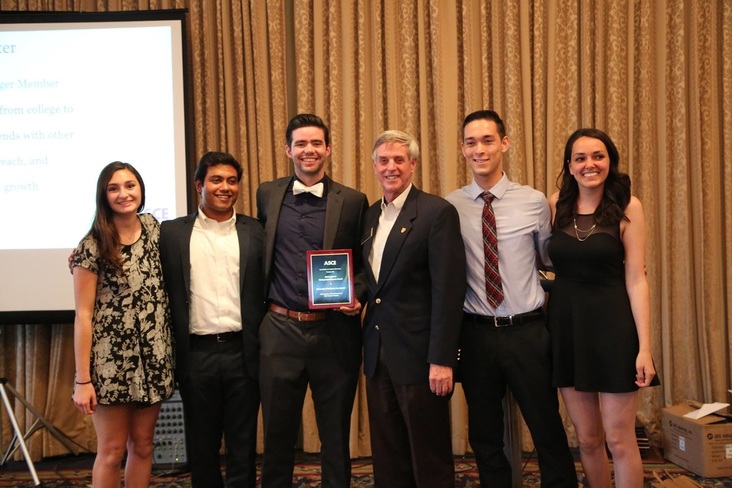 ASCE at UCLA Wins 2016 ASCE Distinguished Chapter Award for Region 9