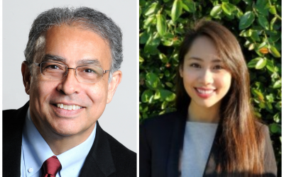 C&EE Professor Yousef Bozorgnia and C&EE Student Camille H. Le Win 2021 Samueli Awards