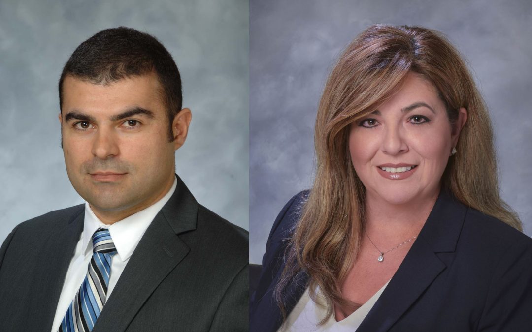 Serge Haddad and Annete Flores headshots